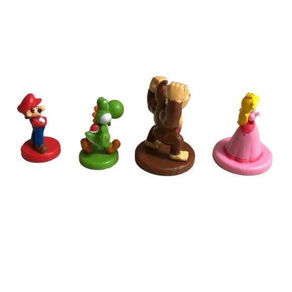 Monopoly Gamer Replacement Parts Pieces 4 Tokens Mario Yoshi Peach Donkey Kong - Picture 8 of 13
